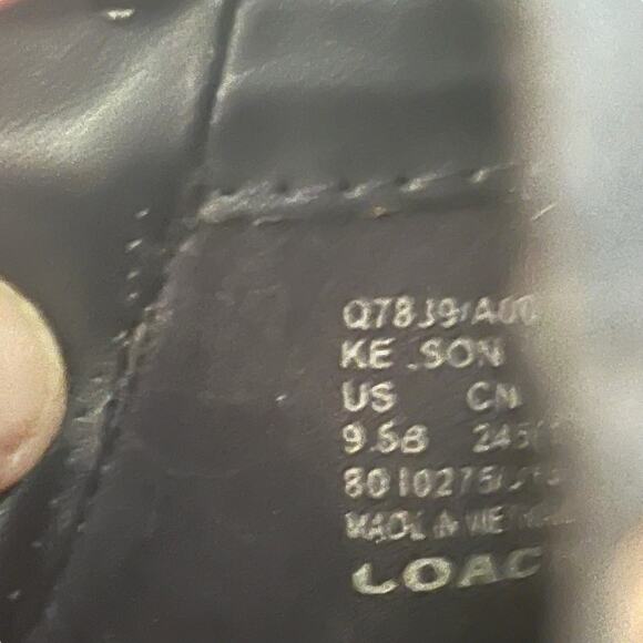 Coach Kelson Retro Signature C Monogram Lace-Up Sneakers Women's 9.5 Bone Brown - Picture 8 of 10